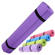 HKEM1205-03-PURPLE Коврик для йоги 173х61х0,3 см (фиолетовый)