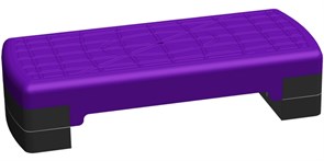 Степплатформа 68 х 28 см 2-х уровневая фиолетовая
