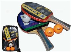 Набор н/теннис Sprinter (2 ракетки,3 шарика, чехол) арт.608