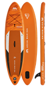 Надувная SUP-доска Aqua Marina Fusion 10'10" 2021 с насосом, веслом и страховочным лишем