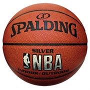 Баскетбольный мяч NBA Silver, с логотипом NBA, Арт. 74-556Z