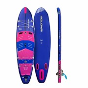 Надувная SUP доска Molokai 11.2 LIGHT AIR RDS 3K Carbon (2025) роз