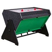 Стол-трансформер «Vortex 3-in-1» (3 игры: аэрохоккей, футбол, бильярд, 127 х 78.7 х 86.4 см, серый)