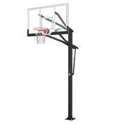 Баскетбольная стойка стационарная UNIX Line B-Stand-TG PRO 72x42 R45 H230-305 см