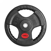 Диск 31 мм. обрезиненный 10 кг. VictoryFit VF-S251000