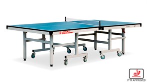 Теннисный стол складной для помещений K-2008 ITTF Indoor (274 Х 152.5 Х 76 см ) с сеткой
