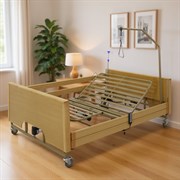 Кровать электрическая Med-Mos YG-1 (ЛДСП светлое дерево) ширина ложемента 140 см Кровать электрическая Med-Mos YG-1 (ЛДСП светлое дерево) ширина ложемента 140 см