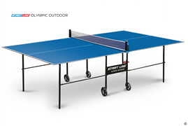 Стол теннисный Start Line Olympic Всепогодный Синий
