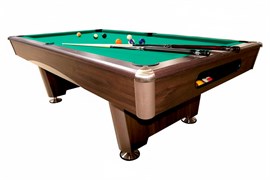 Стол / пул "Dynamic Triumph" 8 ф (коричневый) в комплекте, аксессуары + сукно