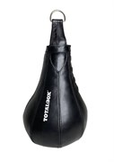 Груша боксерская набивная Капля большая TOTALBOX кожа черный