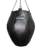 Груша боксерская набивная Бочка малая TOTALBOX кожа 35/50*70-25 черн