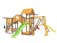 Детская игровая площадка IgraGrad Панда Фани Мостик 2