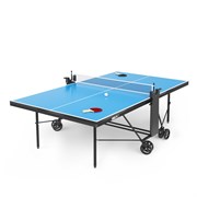 Теннисный стол UNIX Line для помещений компактный / Compact indoor 18 мм MDF синий