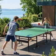 Всепогодный теннисный стол UNIX Line для улицы outdoor 6 мм, зеленый