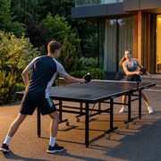 Всепогодный теннисный стол UNIX Line для улицы outdoor 14 мм SMC, серый