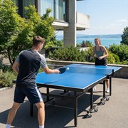 Всепогодный теннисный стол UNIX Line для улицы outdoor 14 мм SMC, синий