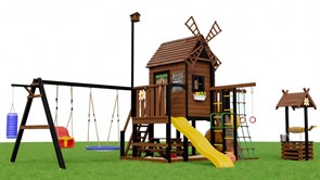 Детская площадка Markvel Мельница Marvill 5 + игровой колодец Reverso