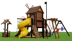 Детская площадка Markvel Мельница Marvill 6 + игровой колодец Reverso