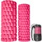 B31263-1 Комплект йога роликов 2 штуки (розовый) 30х10см, 33х14см ЭВА/АБС - фото 22028