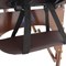 Массажный стол складной деревянный Med-Mos JF-AY01 3-х секционный (темная рама) - фото 22244