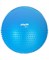 Мяч гимнастический полумассажный GB-201 65 см, антивзрыв, синий - фото 26517