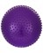 Мяч гимнастический массажный GB-301 55 см, антивзрыв, фиолетовый - фото 26522
