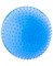 Мяч гимнастический массажный GB-301 65 см, антивзрыв, синий - фото 26523