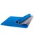 Коврик для йоги FM-201, TPE, 173x61x0,4 см, синий/серый - фото 26769