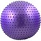 FBM-55-4 Мяч гимнастический Anti-Burst массажный 55 см (фиолетовый) - фото 26951