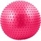 FBM-55-6 Мяч гимнастический Anti-Burst массажный 55 см (розовый) - фото 26953