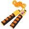 B23652-3 Скакалка со счетчиком (цвет-Оранжевый, ручки неопреновые, шнур ПВХ) - фото 27099