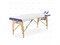 Массажный стол складной деревянный Med-Mos JF-AY01 2-х секционный (светлая рама) - фото 32967