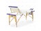 Массажный стол складной деревянный Med-Mos JF-AY01 3-х секционный (светлая рама) - фото 32973