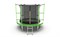 EVO JUMP Internal 8ft Green Батут с внутренней сеткой и лестницей диаметр 8ft зеленый - фото 34449