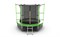 EVO JUMP Internal 8ft Green + Lower net Батут с внутренней сеткой и лестницей диаметр 8ft зеленый + нижняя сеть - фото 34474