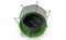EVO JUMP Internal 8ft Green + Lower net Батут с внутренней сеткой и лестницей диаметр 8ft зеленый + нижняя сеть - фото 34475