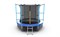 EVO JUMP Internal 8ft Blue + Lower net Батут с внутренней сеткой и лестницей диаметр 8ft синий + нижняя сеть - фото 34477