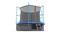 EVO JUMP Internal 10ft Blue + Lower net Батут с внутренней сеткой и лестницей диаметр 10ft синий + нижняя сеть - фото 34506