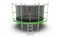 EVO JUMP Internal 12ft Green Батут с внутренней сеткой и лестницей диаметр 12ft зеленый - фото 34543