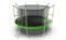 EVO JUMP Internal 12ft Green Батут с внутренней сеткой и лестницей диаметр 12ft зеленый - фото 34544