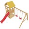 Детская игровая площадка деревянный 4-й Элемент для дачи с качелью - фото 34700