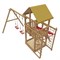 Детский игровой комплекс деревянный 5-й Элемент с качелями для дачи - фото 34706