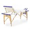 Массажный стол складной деревянный Med-Mos JF-AY01 3-х секционный (светлая рама) - фото 34960