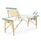 Массажный стол складной деревянный Med-Mos JF-AY01 3-х секционный (светлая рама) - фото 34964