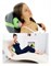 Массажная подушка для шеи и спины с ИК прогревом AMG392, Gezatone - фото 36514