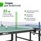 Теннисный стол UNIX Line Indoor 15 mm MDF (Green) - фото 52566