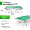 Профессиональный теннисный стол UNIX Line 25 mm MDF (Green) - фото 60645