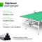Профессиональный теннисный стол UNIX Line 25 mm MDF (Green) - фото 60648