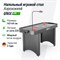 Игровой стол UNIX Line Аэрохоккей (142х64 cм) Black - фото 60852