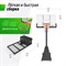 Баскетбольная стойка UNIX Line B-Stand-PC PRO 54x32 R45 H230-305 см - фото 62075